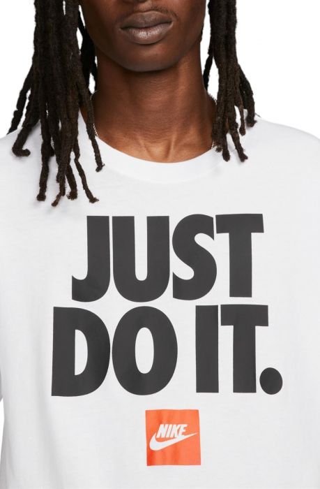 Just Do It T-Shirt White/Black