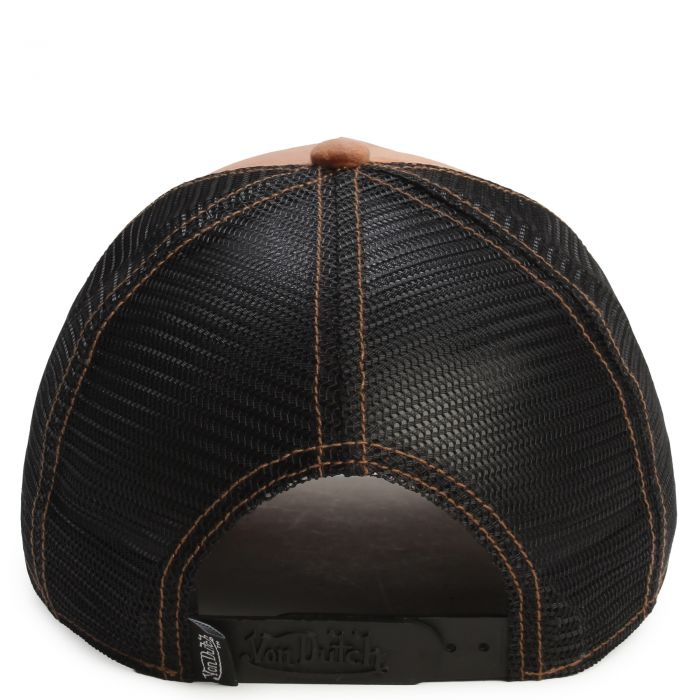 Velvet Trucker Hat  Mahogany