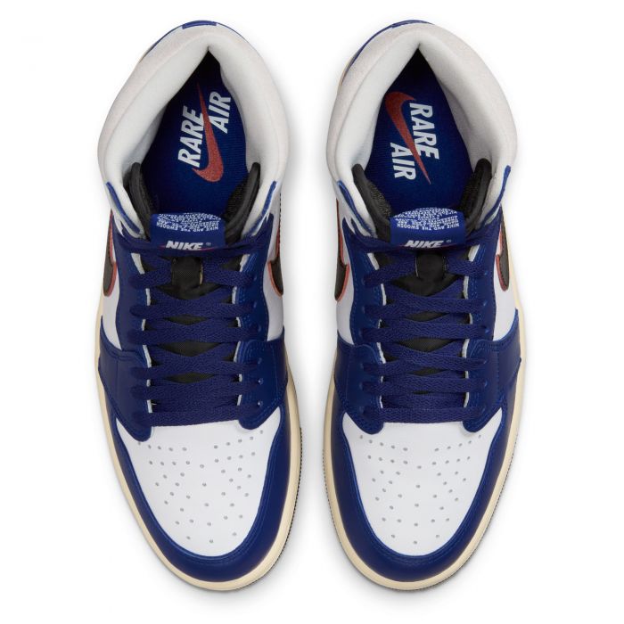 Air Jordan 1 Retro High OG White/Black-Neutral Grey-Deep Royal Blue