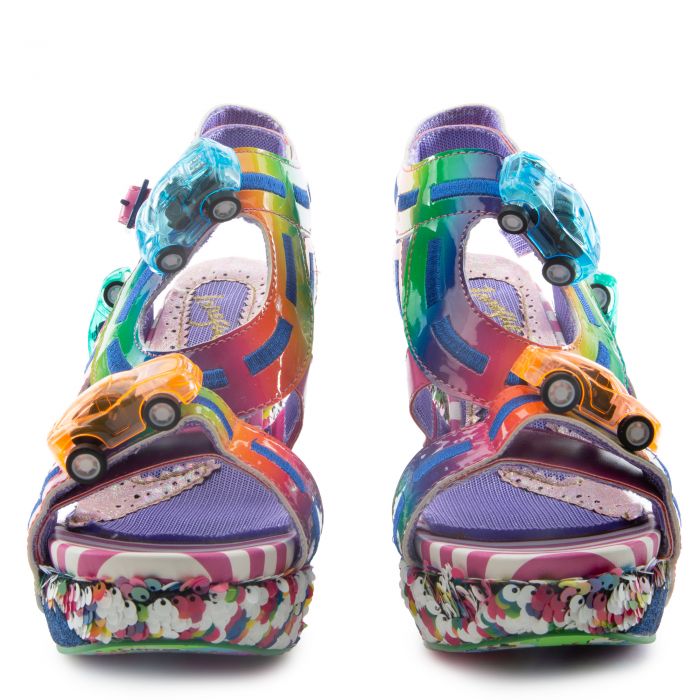 Spaghetti Junction Wedges Rainbow