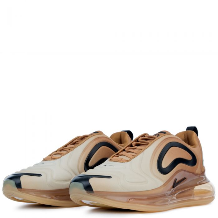 nike air max 720 wheat black & gold