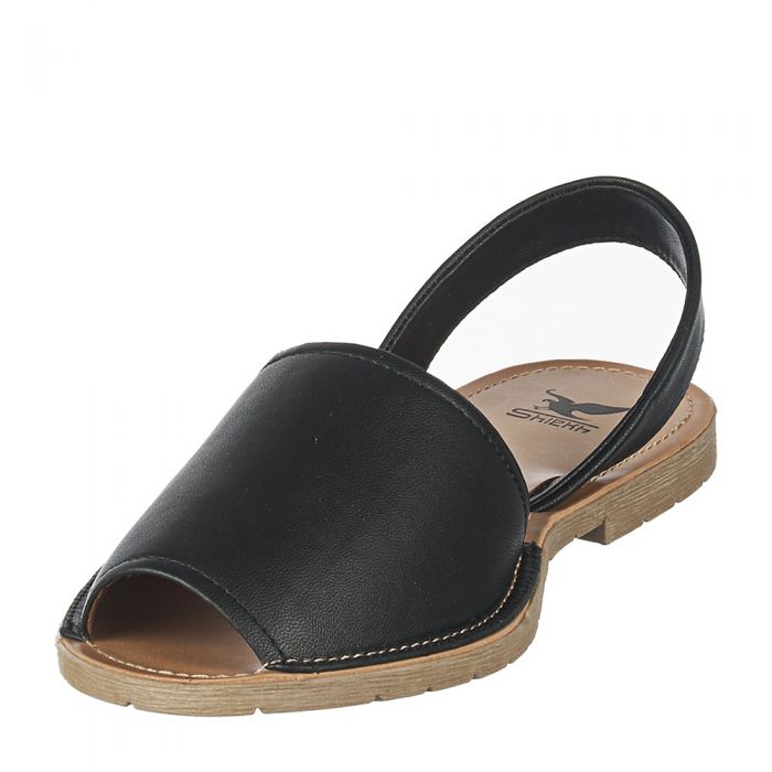 One-S Flat Sandals Black