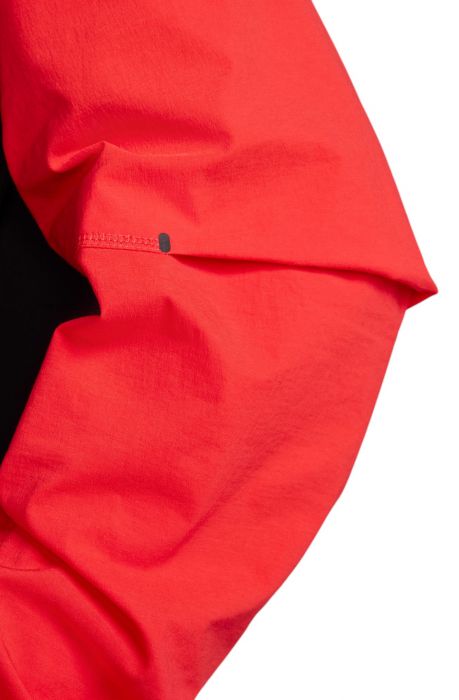  Tech Woven Jacket BLACK/LT CRIMSON/BLACK