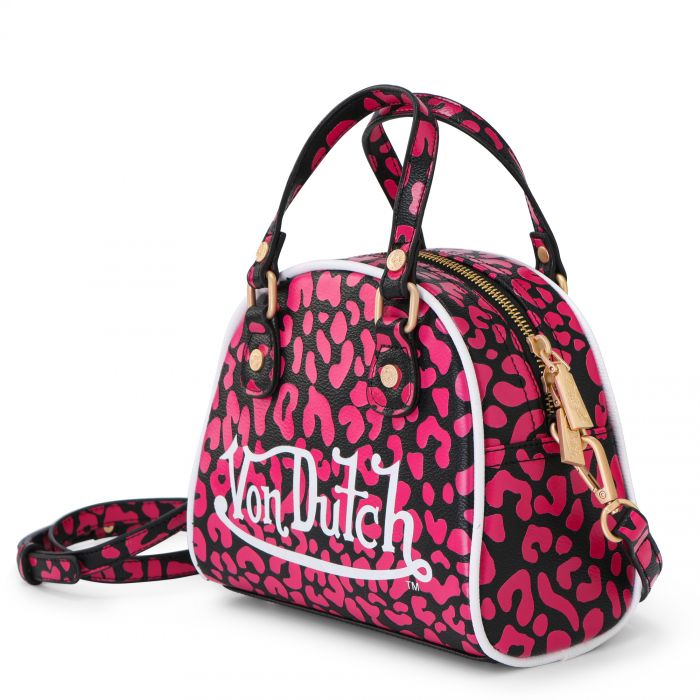 Cheetah Bowling Bag Hot Pink Cheetah