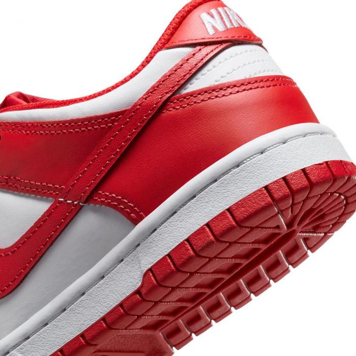 Grade School Dunk Low Red/White