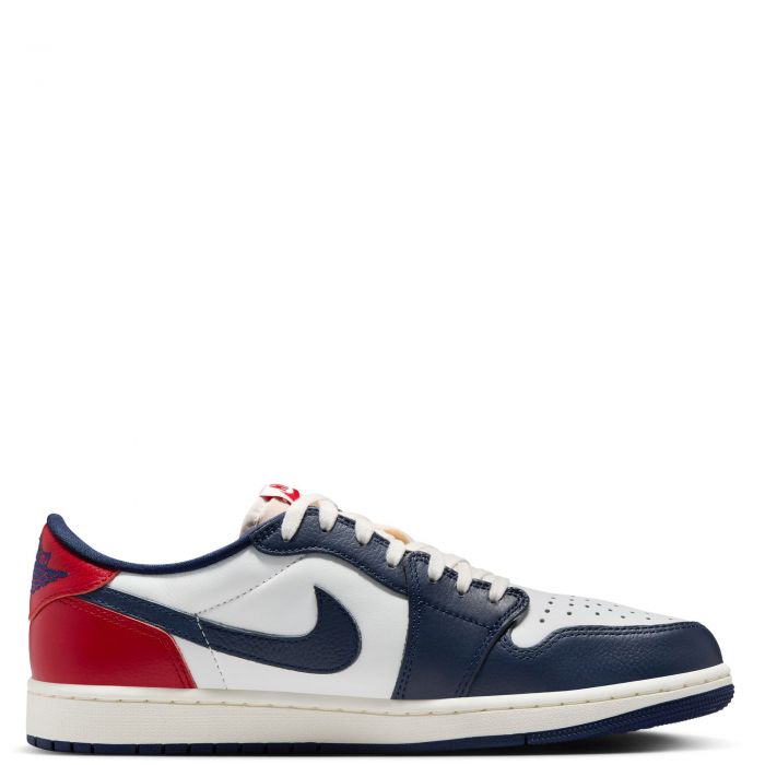 Air Jordan 1 Retro Low Summit White/Gym Red-Midnight Navy