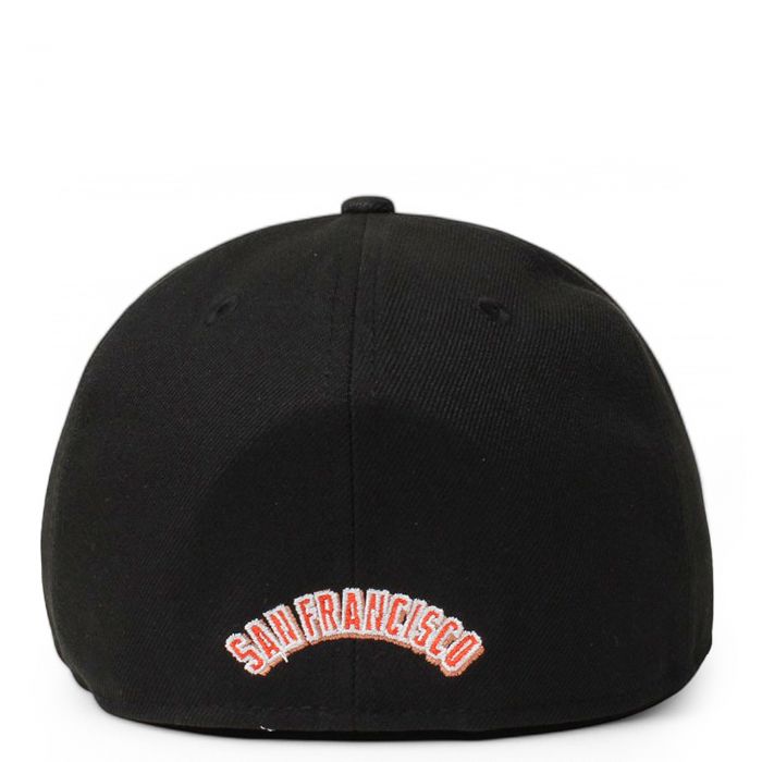 MLB San Francisco Giants 59Fifty Fitted Hat BLACK/ORANGE