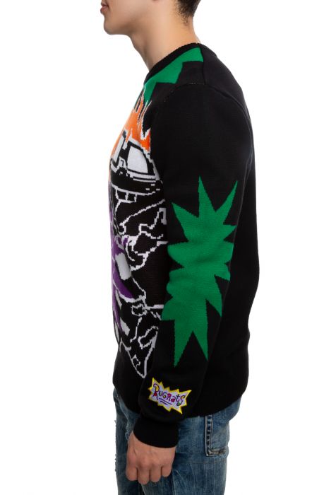 Chuckie Runs Sweater Black