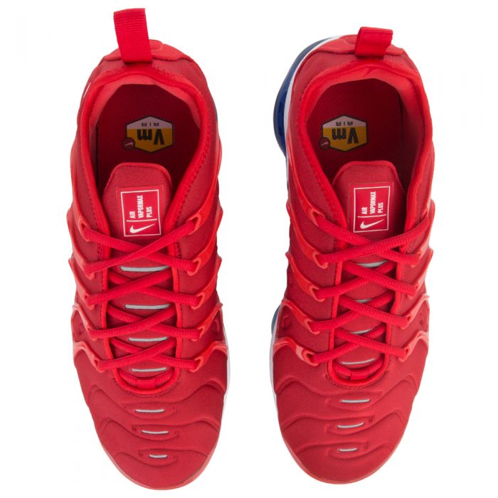 AIR VAPORMAX PLUS UNIVERSITY RED/WHITE-BLACK-PHOTO BLUE