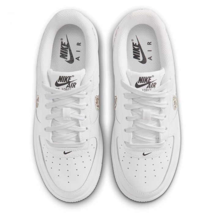 Grade-School Air Force 1 Low White/Black