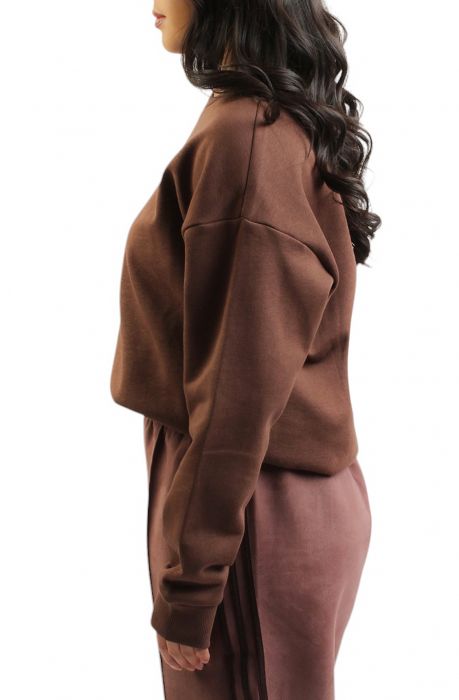 RELAXED SMALL LOGO CREWNECK