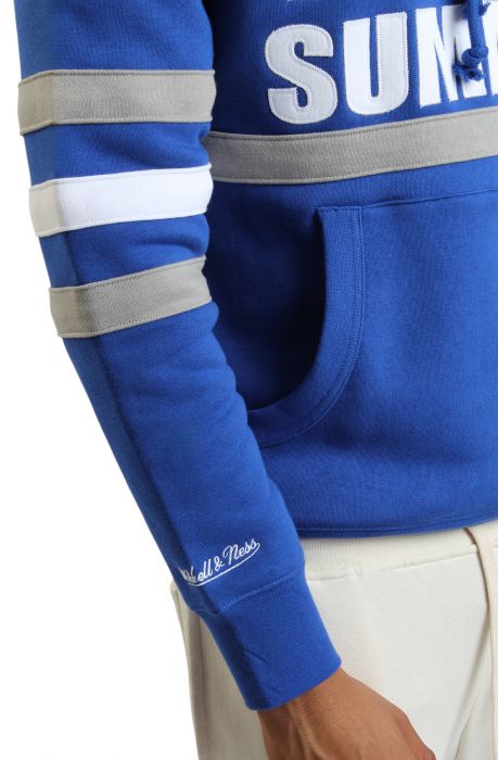 MLB Los Angeles Dodgers Head Coach Hoodie  Dodger Blue