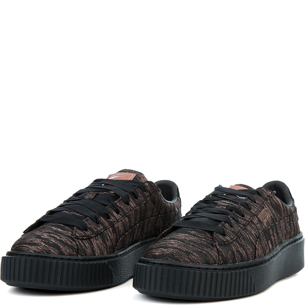 puma sneaker basket platform velvet puma sneaker basket platform velvet