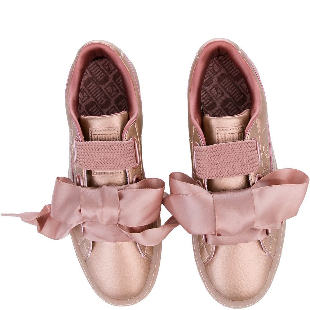 puma basket heart copper puma basket heart copper