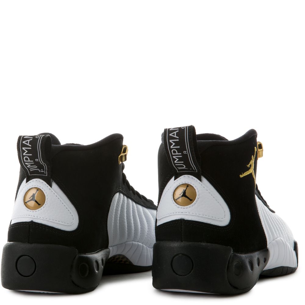 jumpman pro white black gold