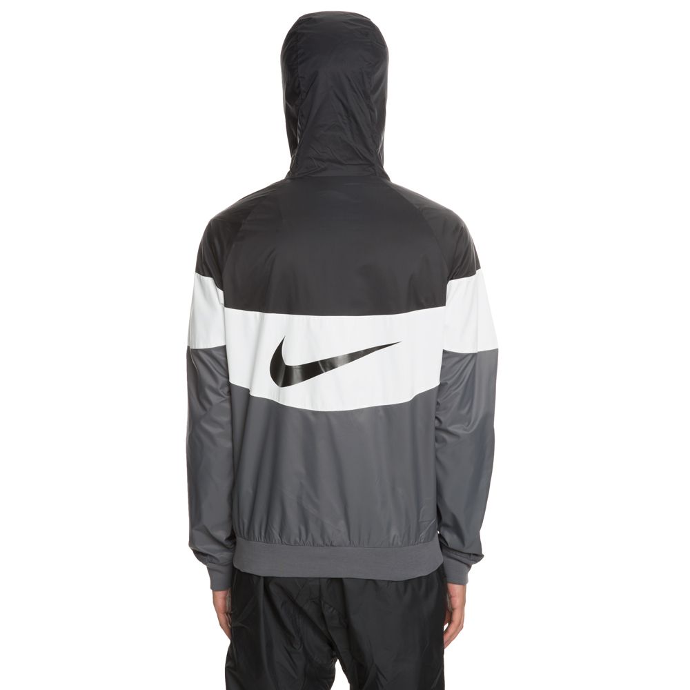 MEN'S NIKE WINDRUNNER JACKET HD GX QS BLACK/SUMMIT WHITE/DARK GREY