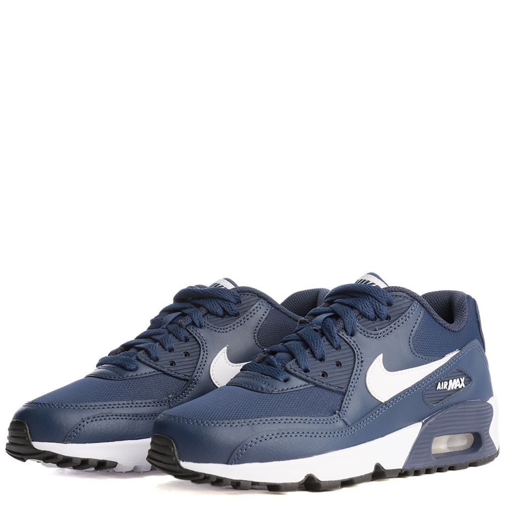 nike air max 90 mesh gs midnight navy black white nike air max 90 mesh gs midnight navy black white