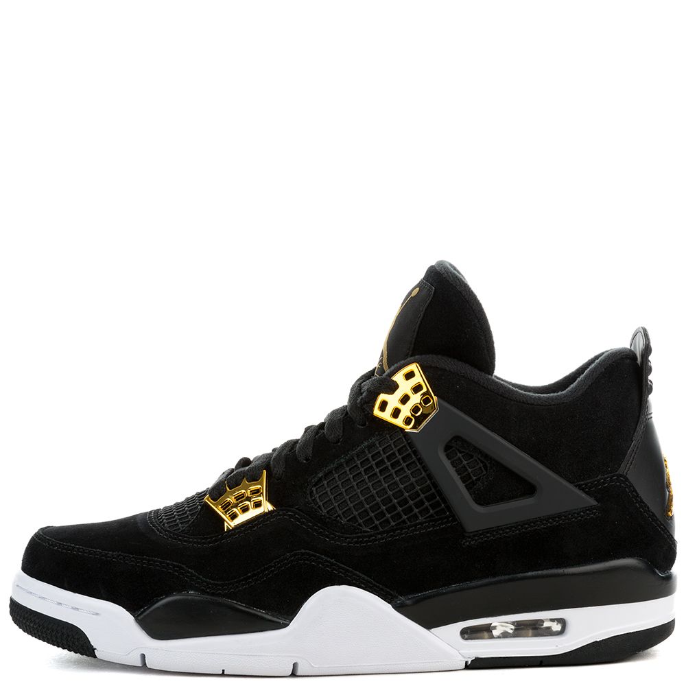 jordan retro 4 mens black and gold jordan retro 4 mens black and gold