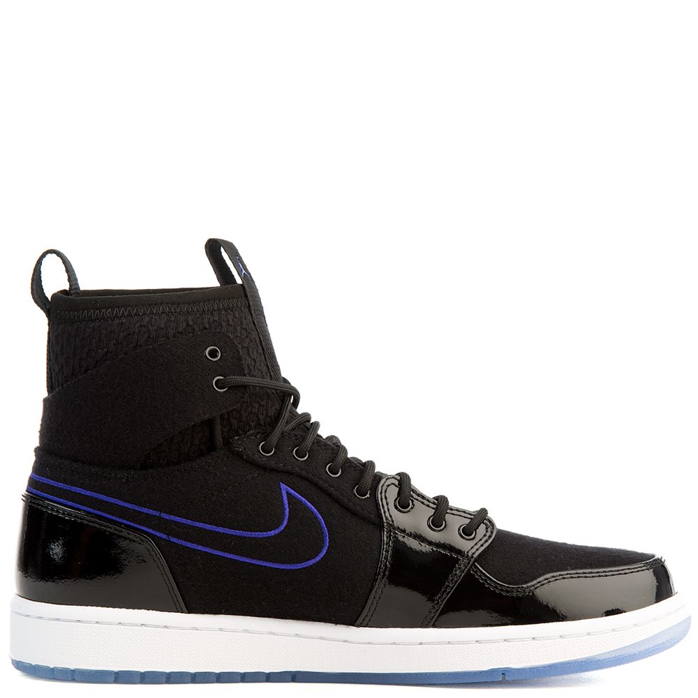 white black and purple jordan 1