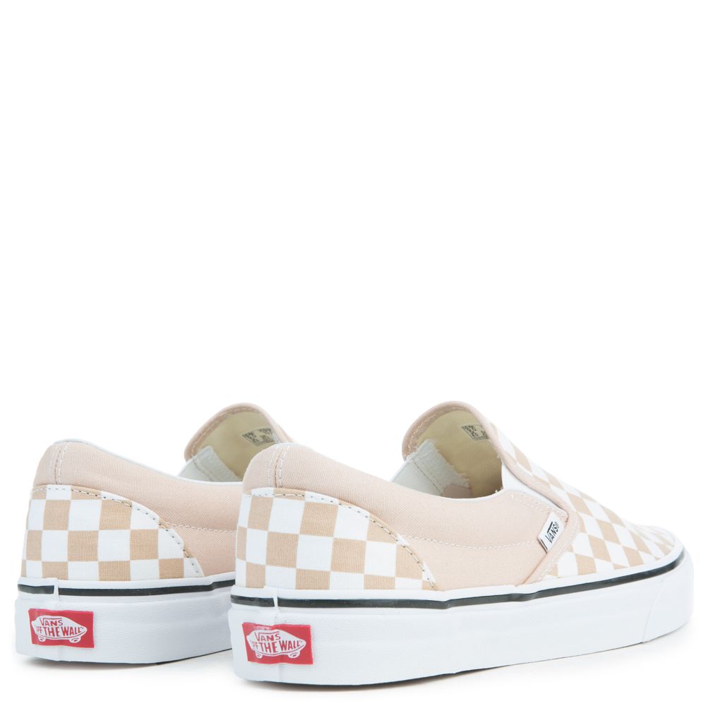 vans classic slip on checkerboard frappe true white vans classic slip on checkerboard frappe true white