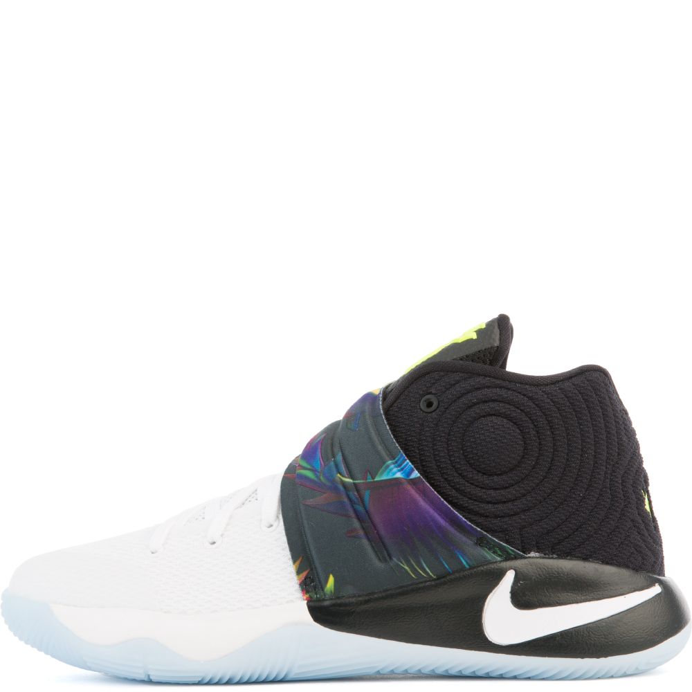 kyrie 2 all white dog sneakeronline ... kyrie 2 white black multi color