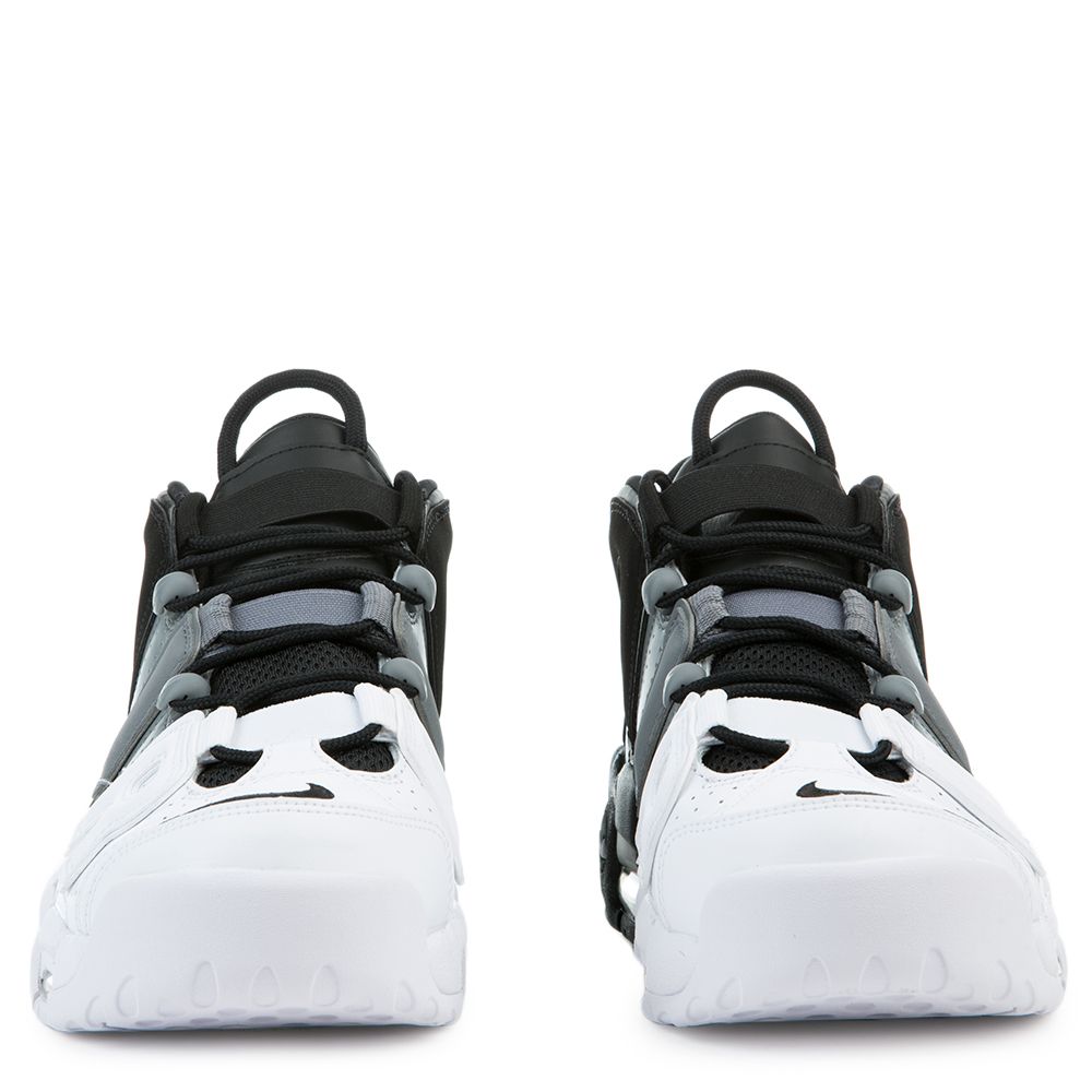 uptempo black and white grey