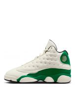 Grade-School AIR JORDAN 13 RETRO SAIL/BLACK-PINE GREEN