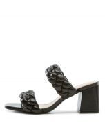 Mostly-S Low Heel Sandals Black