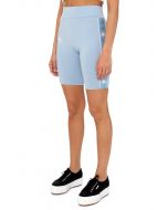 222 Banda Cartin Bike Shorts Baby Blue/White