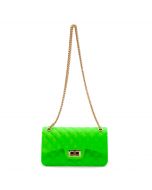 Jelly Classic Clutch Neon Green