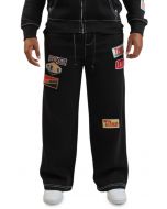 BIG T PATCH SWEATPANT Black