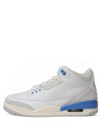 AIR JORDAN 3 RETRO Summit White/Hydrogen Blue-Legend Blue