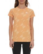 Authentic Kapan T-Shirt Orange Peach/Pink Blush/White