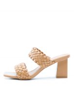 Lasting-20 Low Heel Sandals Tan