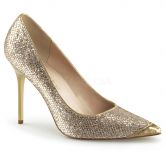 Gold Glittery Lame Fabric