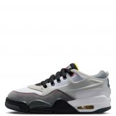 White/Fire Red-Black/Smoke Grey