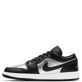 Black/Metallic Silver-White