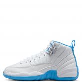 White/University Blue-Metallic Silver