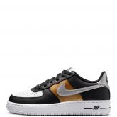 Black/Metallic Silver-White