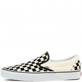 BLACK AND WHITE CHECKER/WHITE