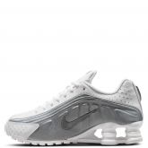 WHITE/METALLIC SILVER-WHITE