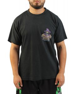 G WEST Trust the Process T-Shirt GWJMTST9451-WBLK - Shiekh