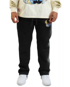 Looney Tunes Hot Rod Daffy Sweatpants Black