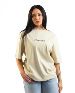 Hecho con amor t-shirt  Cream