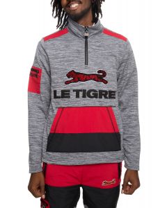 Palmer Pullover Grey/Black/Red