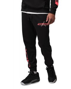 Sport Crossover Dri-FIT Fleece Pants Black/Infrared 23/White