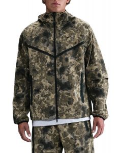  Dri-FIT Woven Camo Windrunner Jacket Neutral Olive/Black