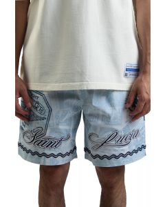 Saint Lucia Short Blue