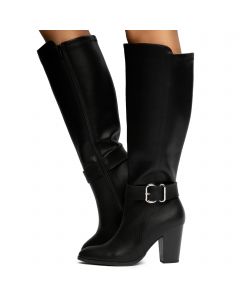 Spencer-S Mid-Calf Boots Black