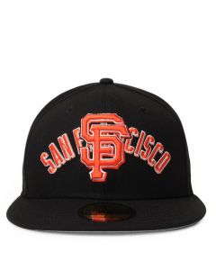 MLB San Francisco Giants 59Fifty Fitted Hat BLACK/ORANGE